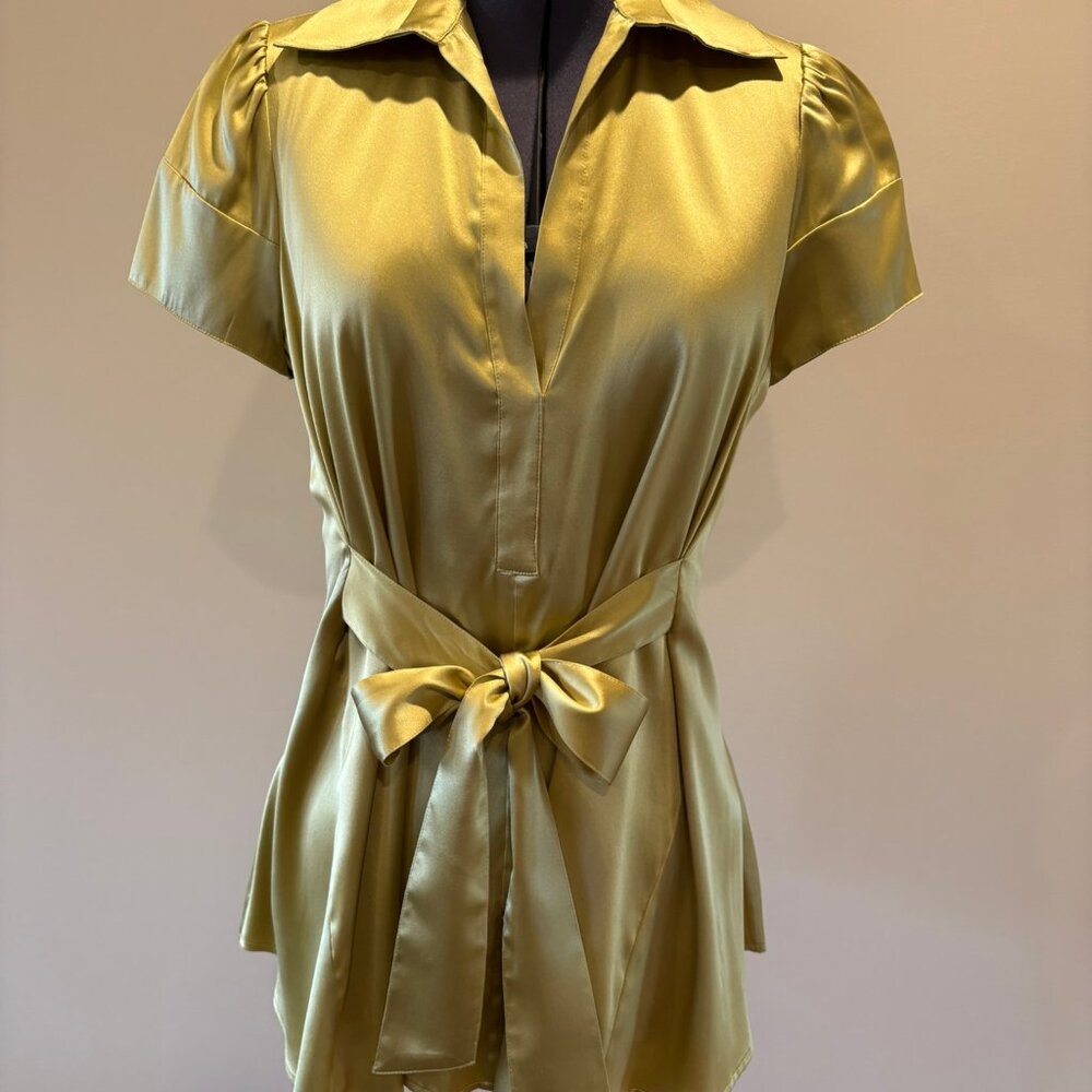 Size XS BCBG Maxazria silk top - Picture 5 of 11